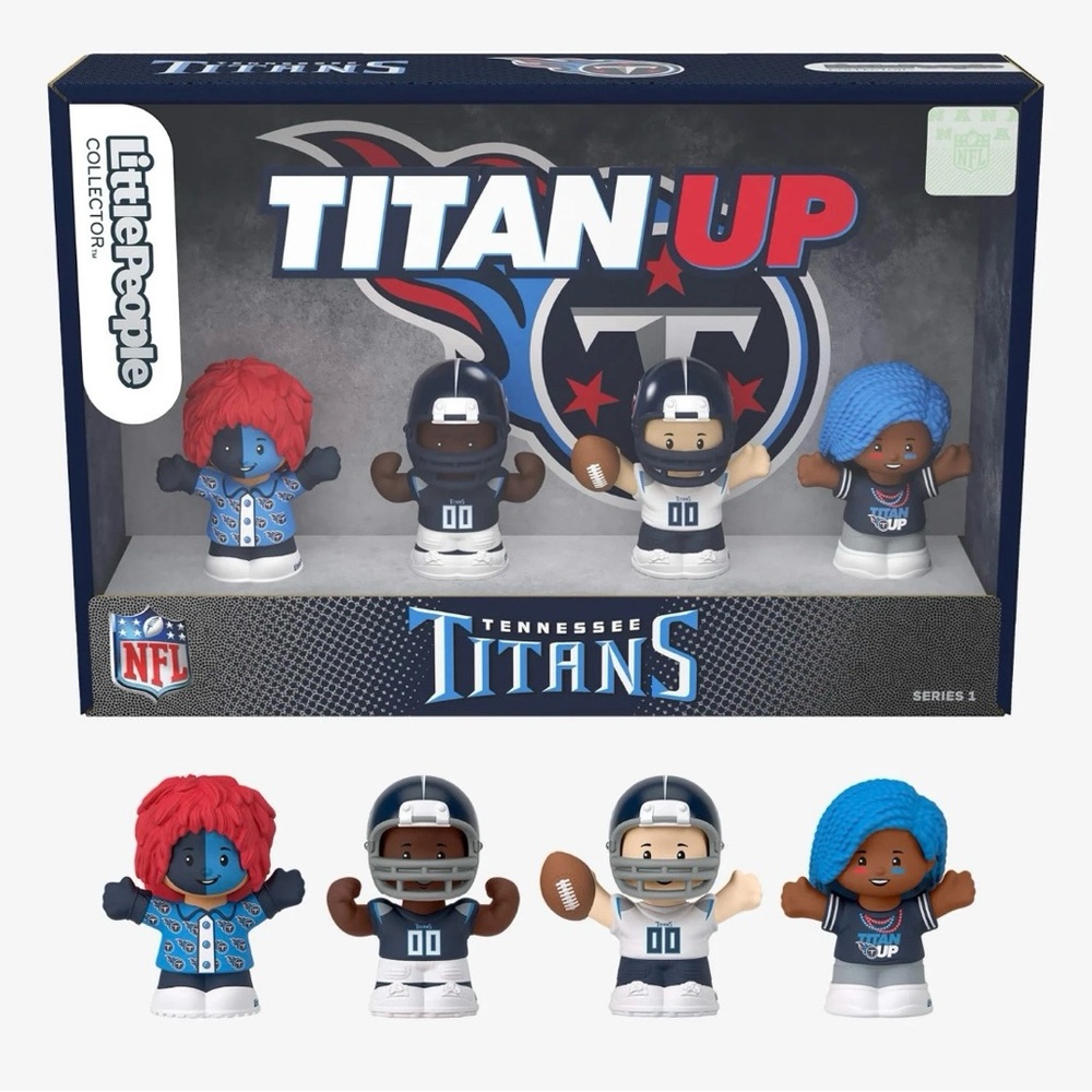 Fisher-Price Little People Collector Tennessee Titans figures-Series 1 sealed